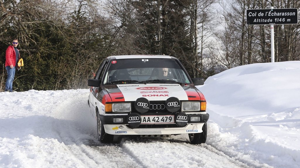 Toni Hansen og Per Brodersen kørte sig til en flot 4 plads ved årets Rallye Monte-Carlo Historique 2018
(Foto: Viggo Johansen)